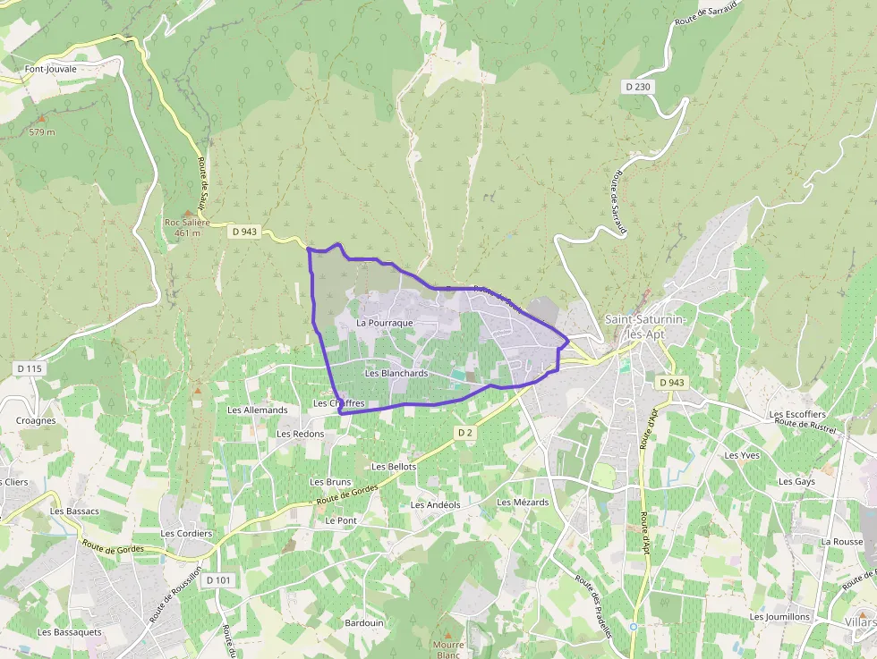 Appartement 54 m² trois pièces à vendre à Saint-Saturnin-lès-Apt