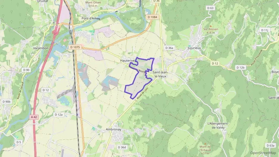 Appartement 25 m² une piece à vendre à Saint-Jean-le-Vieux