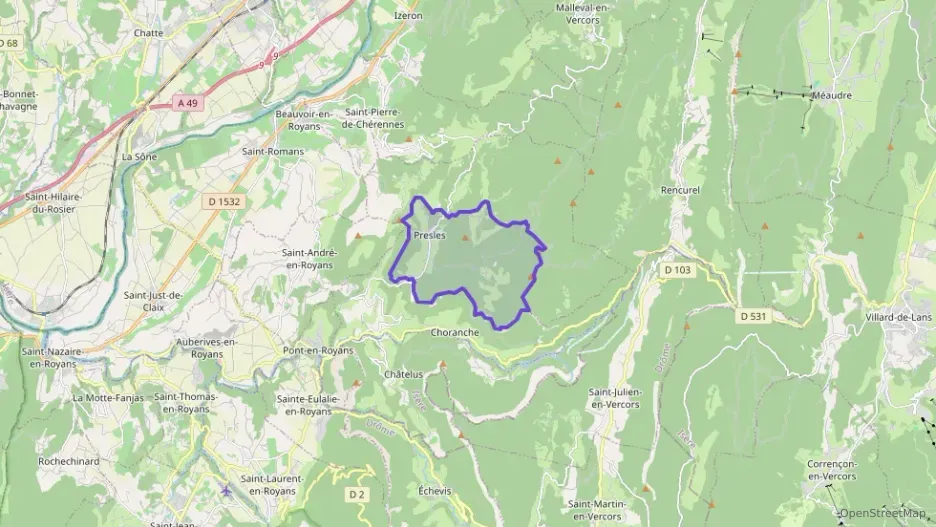 Appartement 60 m² quatre pièces à vendre à Presles