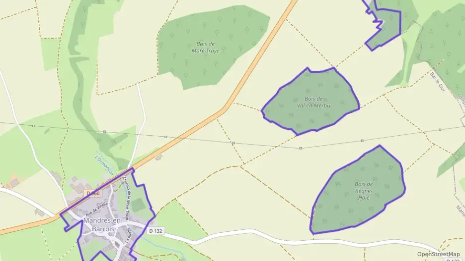 Appartement 56 m² deux pieces à vendre à Mandres-en-Barrois