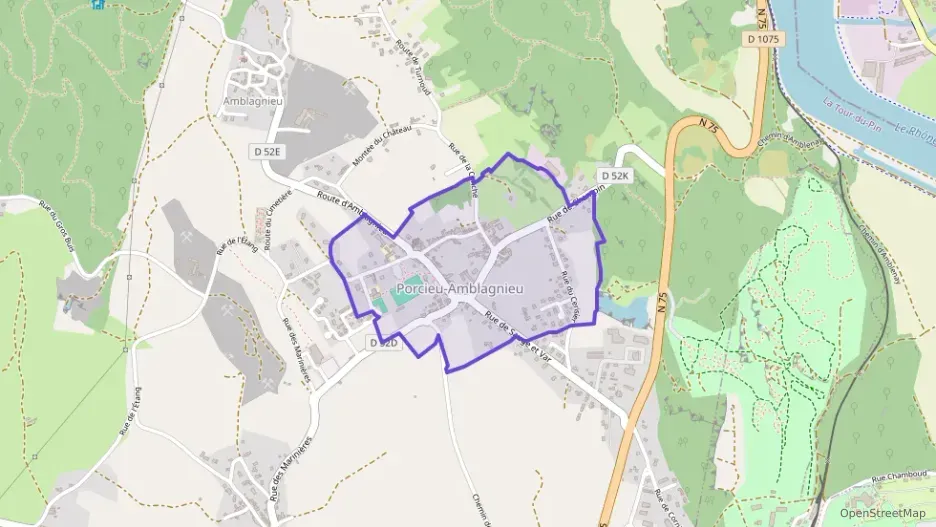 Appartement 51 m² trois pièces à vendre à Porcieu-Amblagnieu