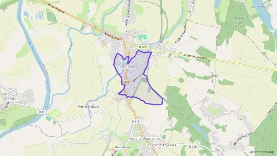 Appartement 75 m² quatre pièces à vendre à Chaussin Appartement 75 m² quatre pièces à vendre à Chaussin