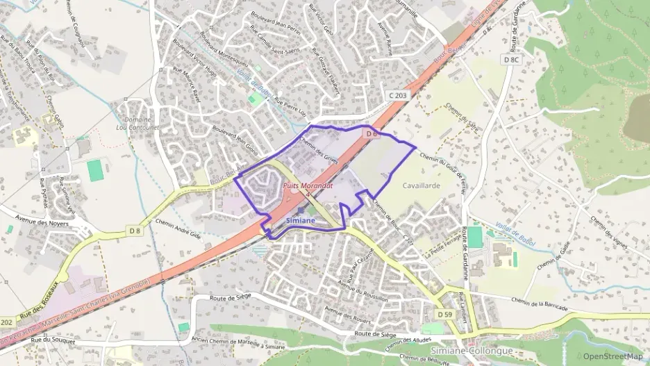 Appartement 56 m² deux pieces à vendre à Simiane-Collongue