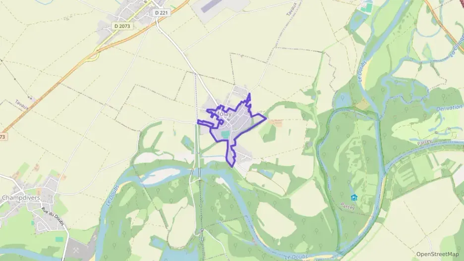 Appartement 70 m² trois pièces à vendre à Molay Appartement 70 m² trois pièces à vendre à Molay