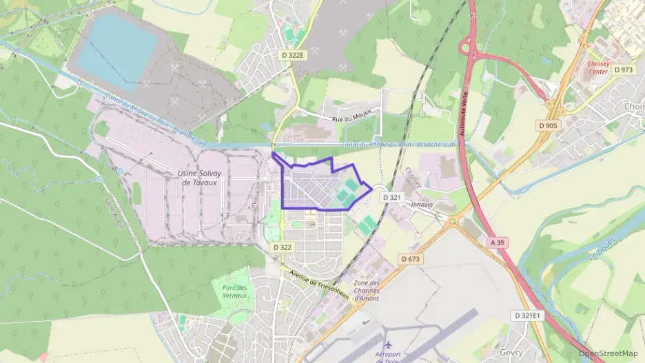 Appartement 101 m² quatre pièces à vendre à Tavaux