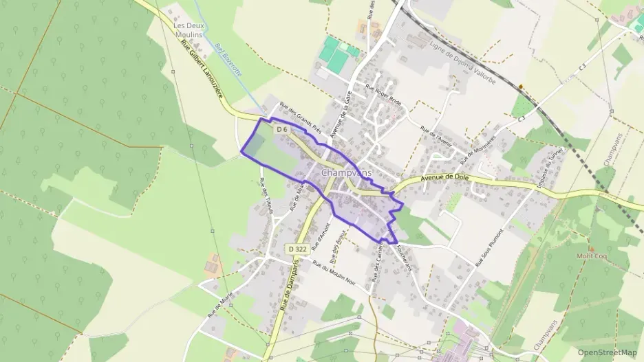 Appartement 50 m² deux pieces à vendre à Champvans