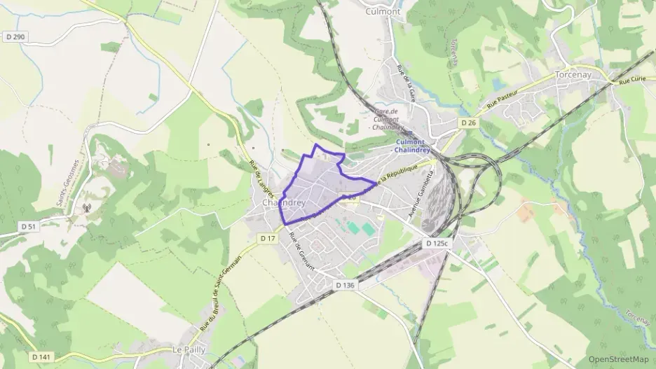 Appartement 75 m² quatre pièces à vendre à Chalindrey