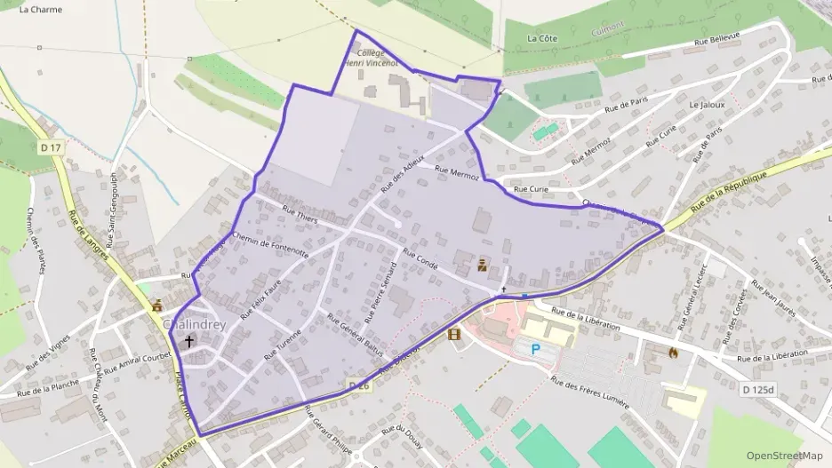 Appartement 78 m² quatre pièces à vendre à Chalindrey Appartement 78 m² quatre pièces à vendre à Chalindrey