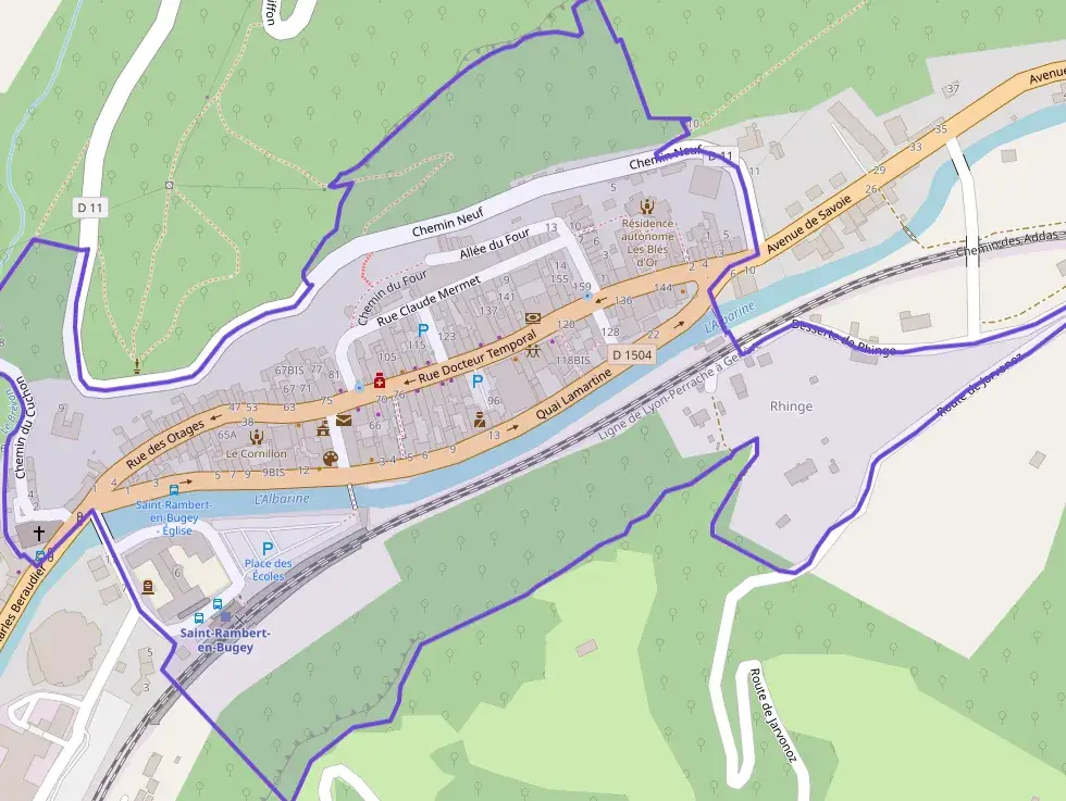 Appartement 69 m² trois pièces à vendre à Saint-Rambert-en-Bugey