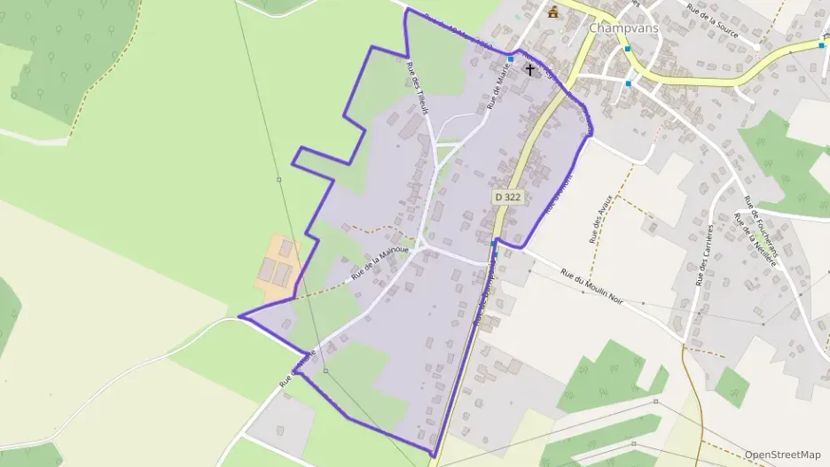 Appartement 49 m² trois pièces à vendre à Champvans Appartement 49 m² trois pièces à vendre à Champvans