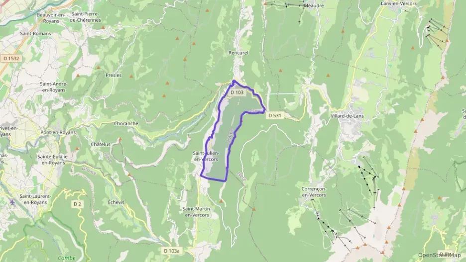 Appartement 48 m² trois pièces à vendre à Saint-Julien-en-Vercors