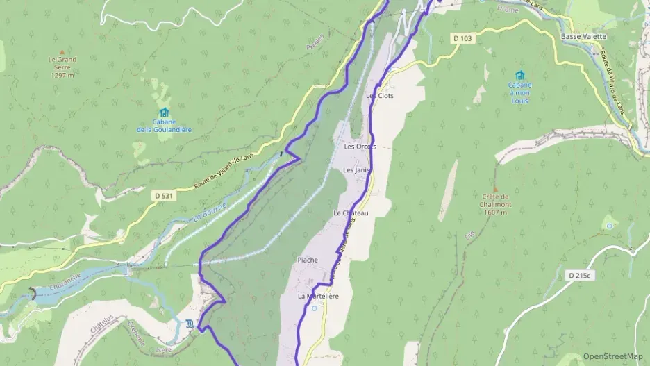 Appartement 57 m² trois pièces à vendre à Saint-Julien-en-Vercors