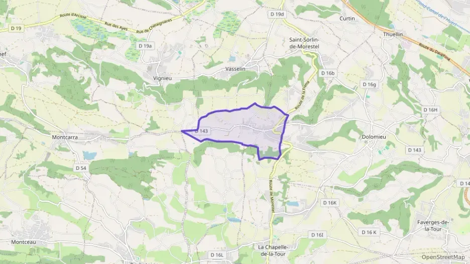 Appartement 73 m² quatre pièces à vendre à Dolomieu Appartement 73 m² quatre pièces à vendre à Dolomieu