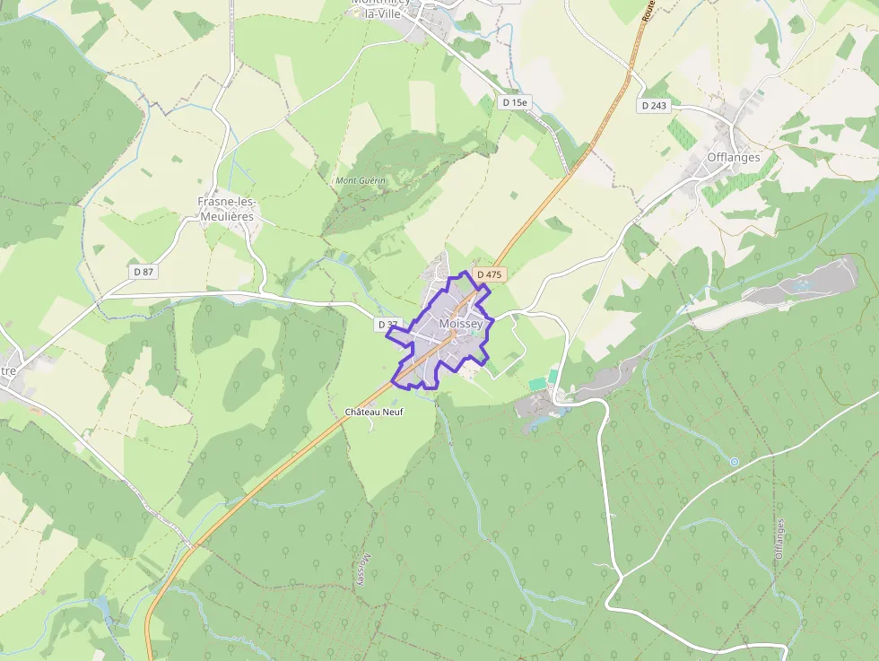 Appartement 68 m² trois pièces à vendre à Moissey