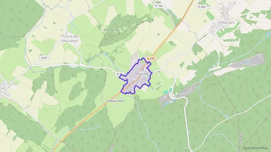 Appartement 68 m² trois pièces à vendre à Moissey