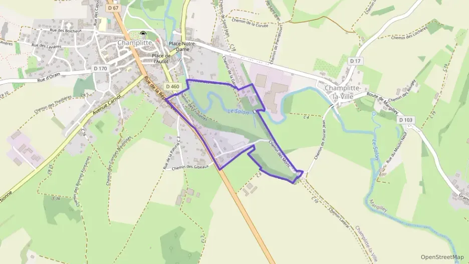 Appartement 90 m² trois pièces à vendre à Champlitte