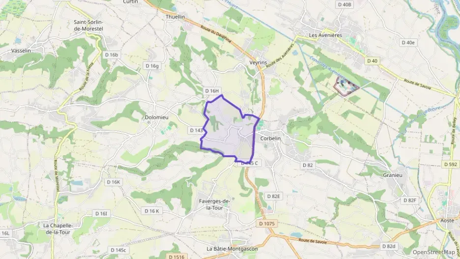 Appartement 56 m² trois pièces à vendre à Corbelin