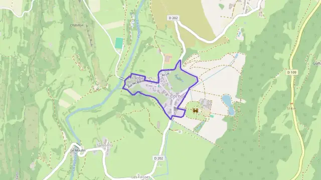 Appartement 43 m² une piece à vendre à Cornod