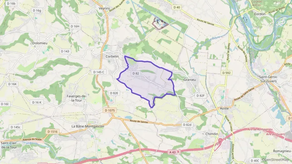 Appartement 56 m² trois pièces à vendre à Corbelin