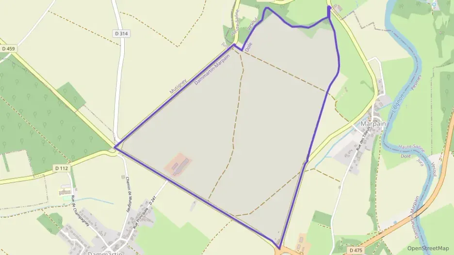 Appartement 50 m² deux pieces à vendre à Dammartin-Marpain Appartement 50 m² deux pieces à vendre à Dammartin-Marpain