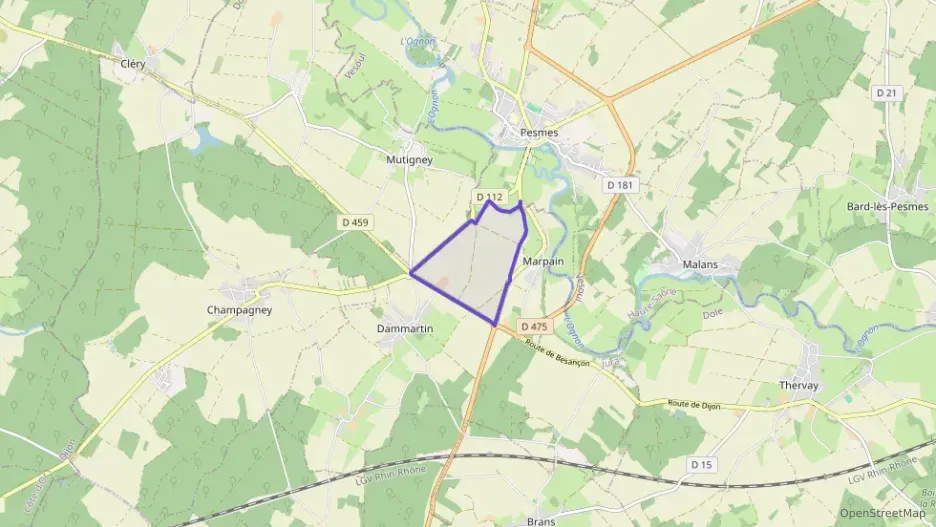 Appartement 50 m² deux pieces à vendre à Dammartin-Marpain Appartement 50 m² deux pieces à vendre à Dammartin-Marpain