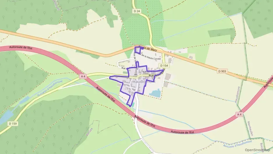 Appartement 130 m² quatre pièces à vendre à Haudiomont Appartement 130 m² quatre pièces à vendre à Haudiomont