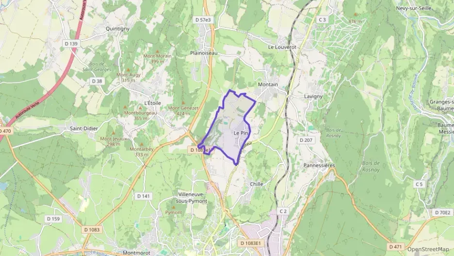 Appartement 67 m² trois pièces à vendre à Le Pin