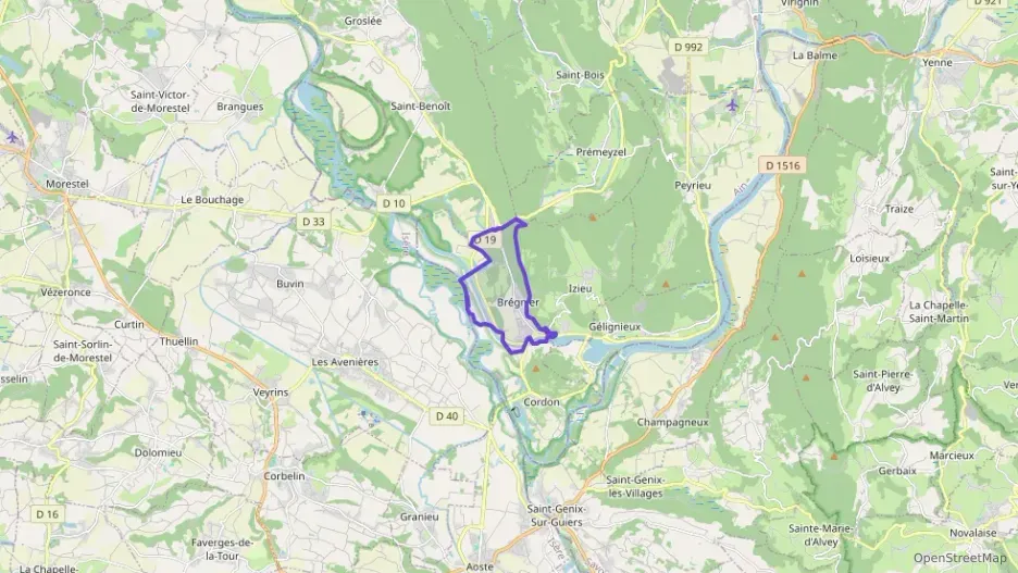 Appartement 50 m² deux pieces à vendre à Brégnier-Cordon