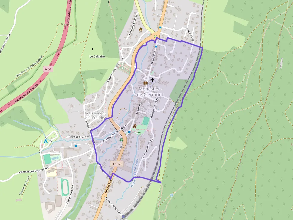 Appartement 60 m² deux pieces à vendre à Monestier-de-Clermont