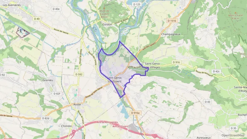 Appartement 40 m² une piece à vendre à Saint-Genix-les-Villages