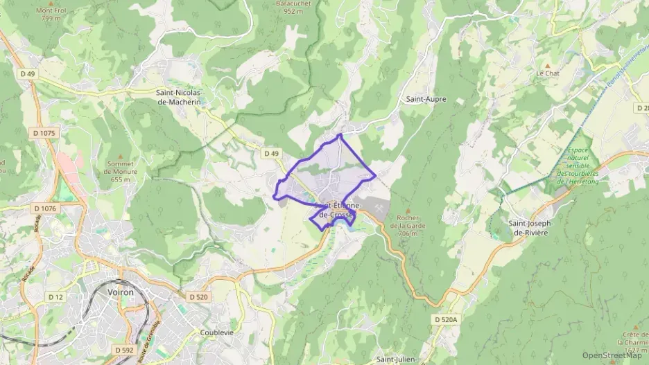 Appartement 54 m² deux pieces à vendre à Saint-Étienne-de-Crossey