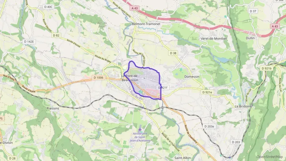Appartement 65 m² trois pièces à vendre à Le Pont-de-Beauvoisin