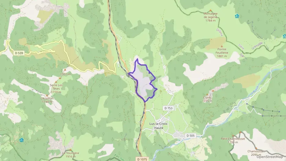 Appartement 65 m² trois pièces à vendre à Lus-la-Croix-Haute Appartement 65 m² trois pièces à vendre à Lus-la-Croix-Haute