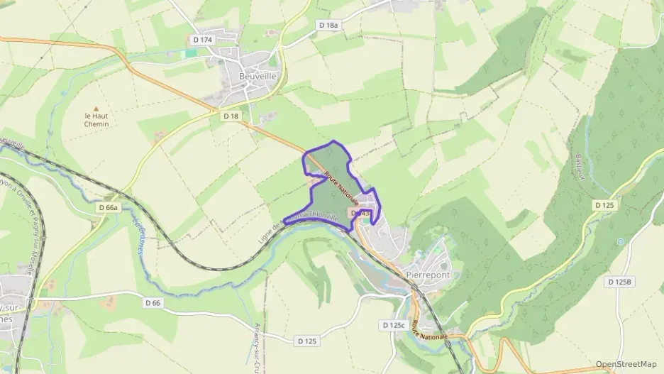 Appartement 43 m² une piece à vendre à Pierrepont