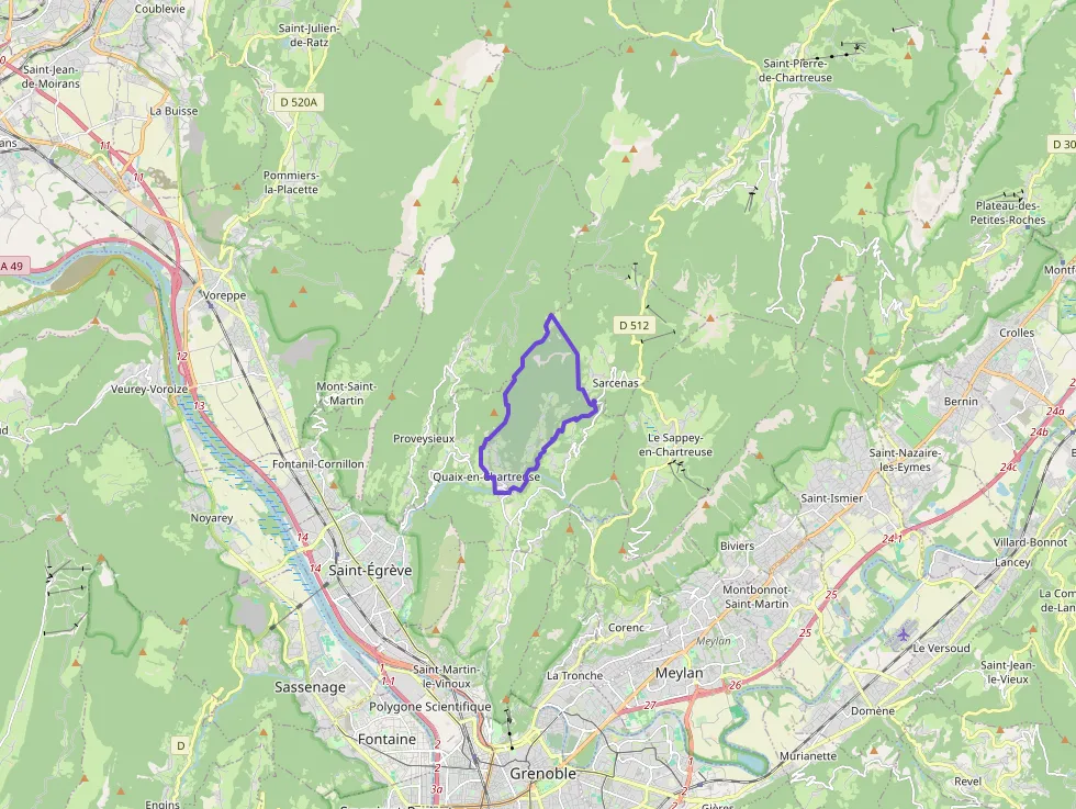 Appartement 60 m² deux pieces à vendre à Quaix-en-Chartreuse