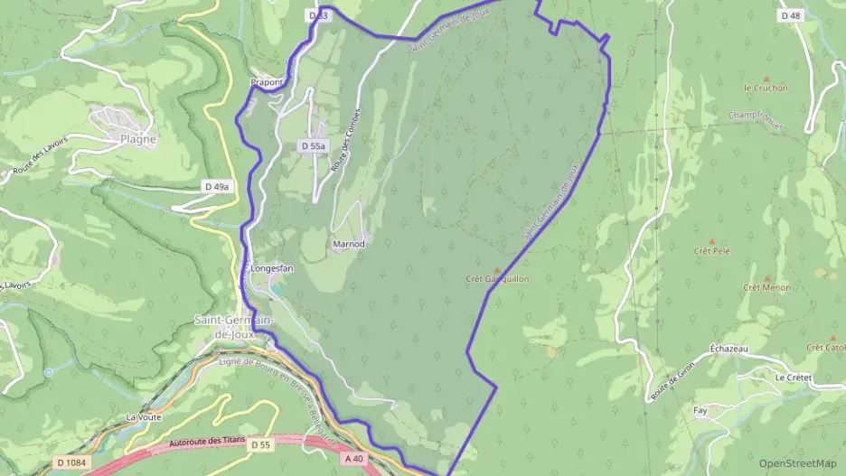 Appartement 50 m² deux pieces à vendre à Saint-Germain-de-Joux Appartement 50 m² deux pieces à vendre à Saint-Germain-de-Joux