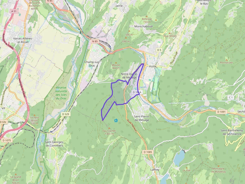 Appartement 74 m² quatre pièces à vendre à Notre-Dame-de-Mésage