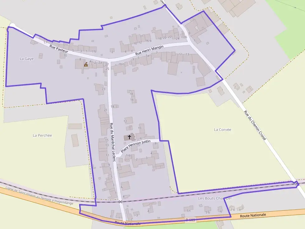 Appartement 20 m² une piece à vendre à Olley