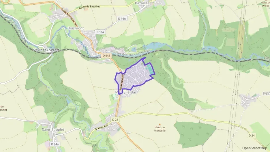 Appartement 70 m² trois pièces à vendre à Mercy-le-Bas Appartement 70 m² trois pièces à vendre à Mercy-le-Bas