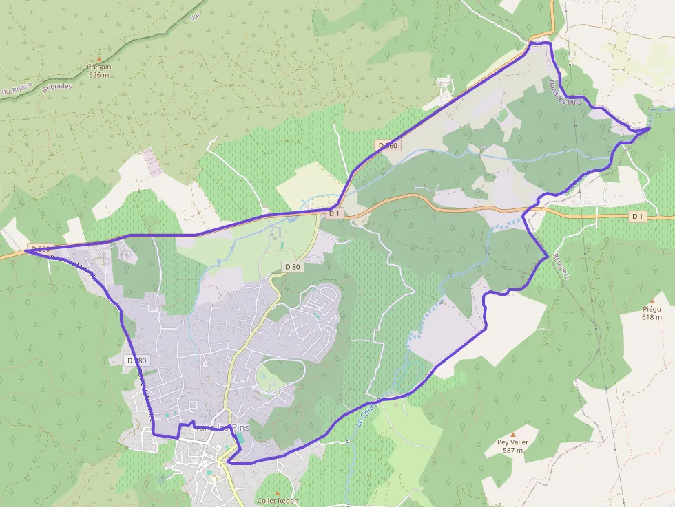 Appartement 45 m² deux pieces à vendre à Nans-les-Pins