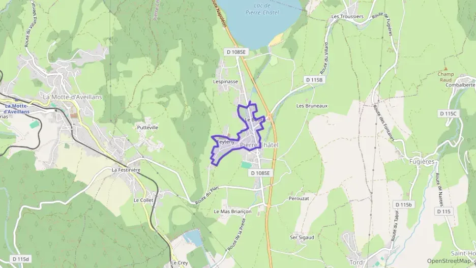 Appartement 61 m² trois pièces à vendre à Pierre-Châtel Appartement 61 m² trois pièces à vendre à Pierre-Châtel