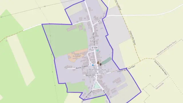 Appartement 100 m² quatre pièces à vendre à Mandres-aux-Quatre-Tours