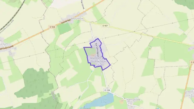 Appartement 100 m² quatre pièces à vendre à Mandres-aux-Quatre-Tours