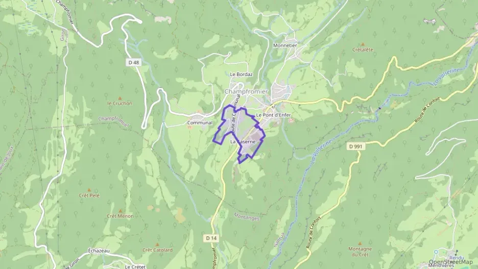 Appartement 104 m² deux pieces à vendre à Champfromier