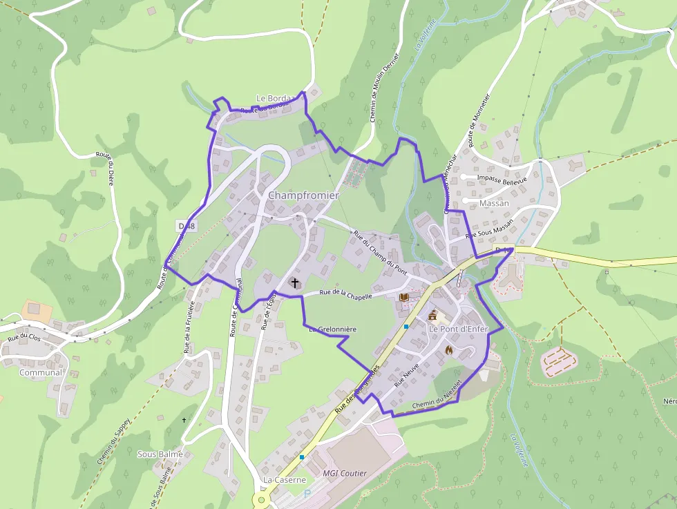 Appartement 60 m² deux pieces à vendre à Champfromier