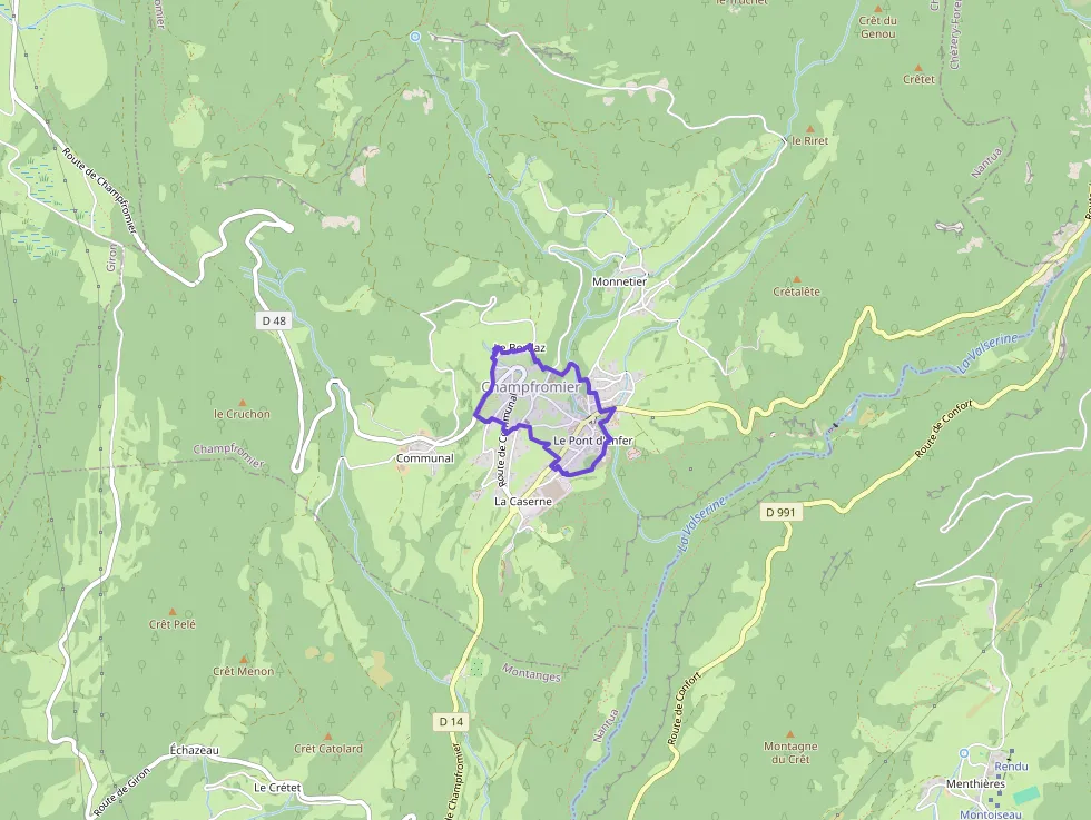 Appartement 60 m² deux pieces à vendre à Champfromier