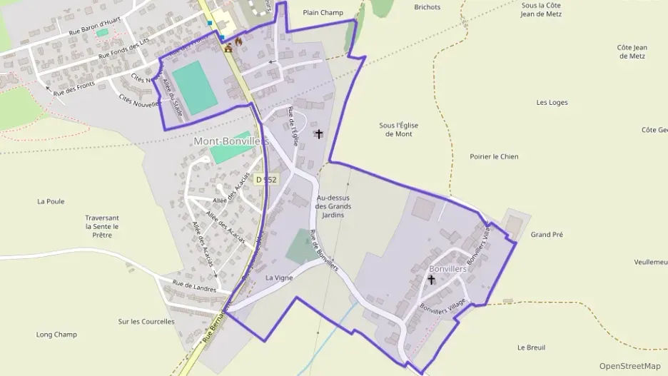 Appartement 53 m² deux pieces à vendre à Mont-Bonvillers