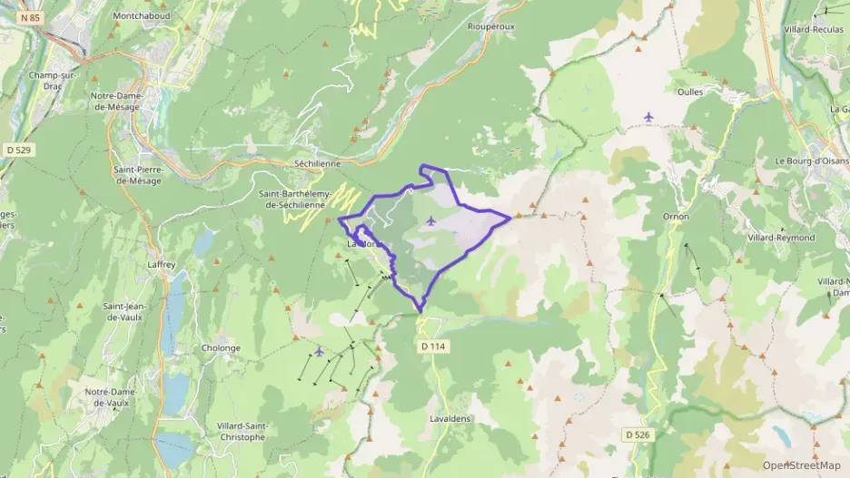 Appartement 88 m² trois pièces à vendre à La Morte Appartement 88 m² trois pièces à vendre à La Morte