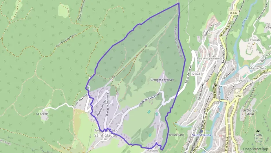 Appartement 49 m² deux pieces à vendre à Avignon-lès-Saint-Claude Appartement 49 m² deux pieces à vendre à Avignon-lès-Saint-Claude