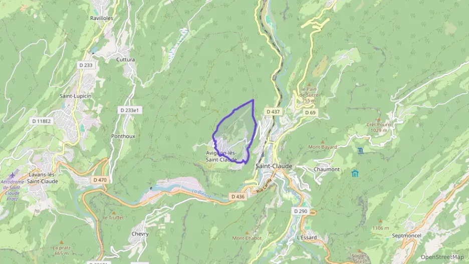 Appartement 49 m² deux pieces à vendre à Avignon-lès-Saint-Claude Appartement 49 m² deux pieces à vendre à Avignon-lès-Saint-Claude